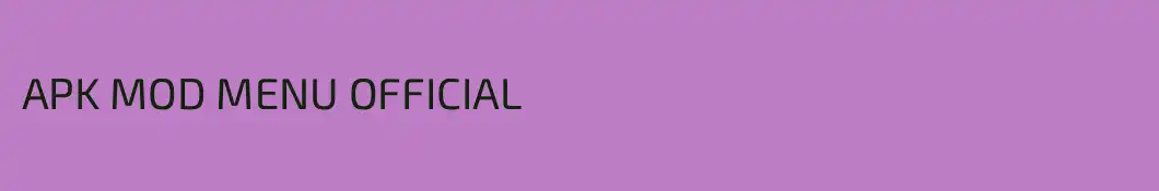 APK MOD MENU OFFICIAL